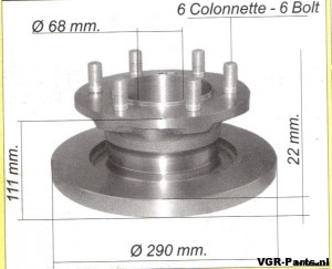 960050 Remschijfset