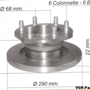 960050 Remschijfset