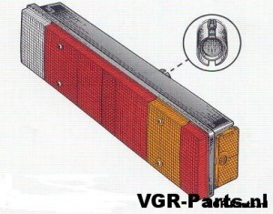 37108000 Rechts achterlicht