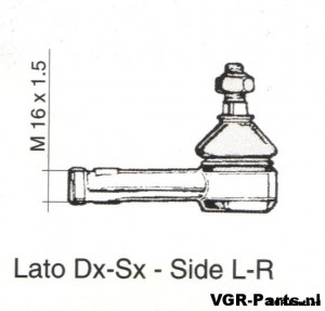 954011 Stuurkogel