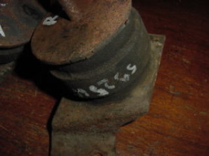 G128900 Rechts motor rubber
