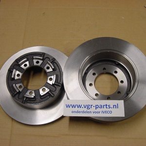 Remschijfset achter ( met binnen in handrem )