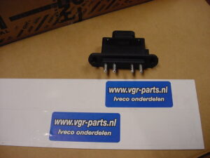 schuif contact 4 polig