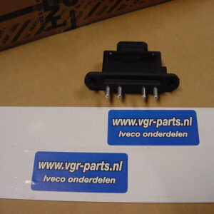 schuif contact 4 polig