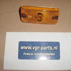 oranje zijmarkering lamp